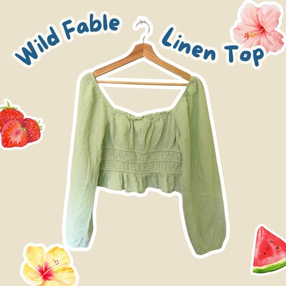 wild fable Tops - Wild Fable Smocked Blouse
